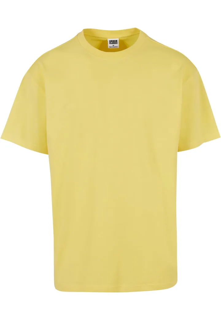 Urban Classics Camiseta 'Heavy Oversized Tee'  amarillo claro