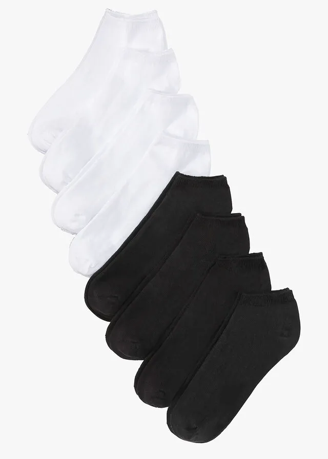 Calcetines deportivos de algodón orgánico (8 pares)