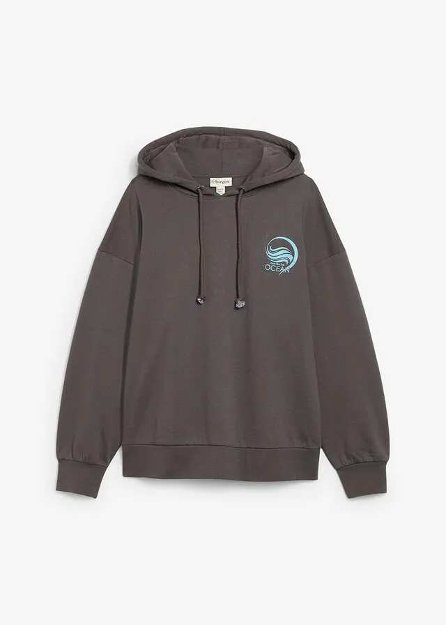 Sudadera de algodón puro con capucha