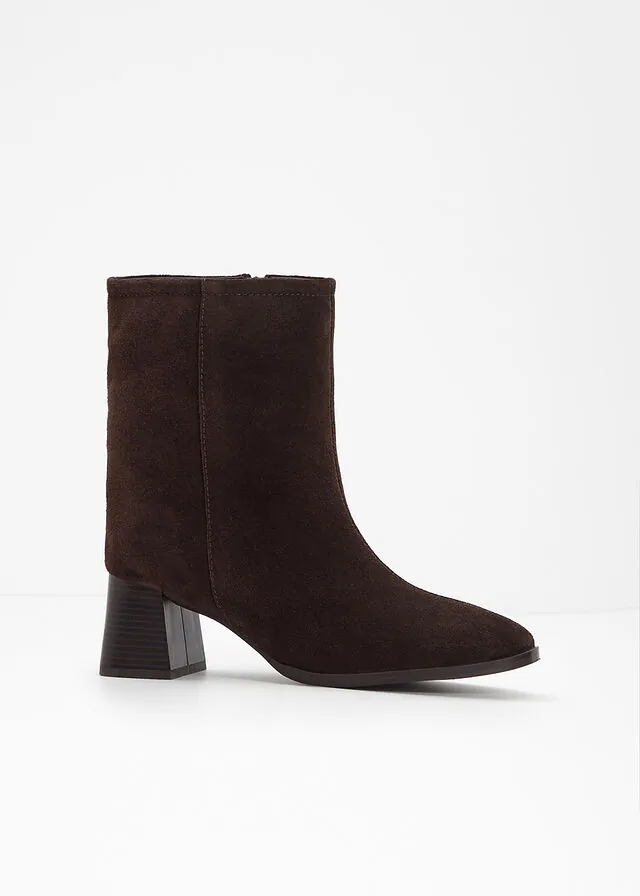 Botines de piel