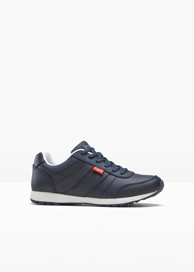 Zapatillas de piel