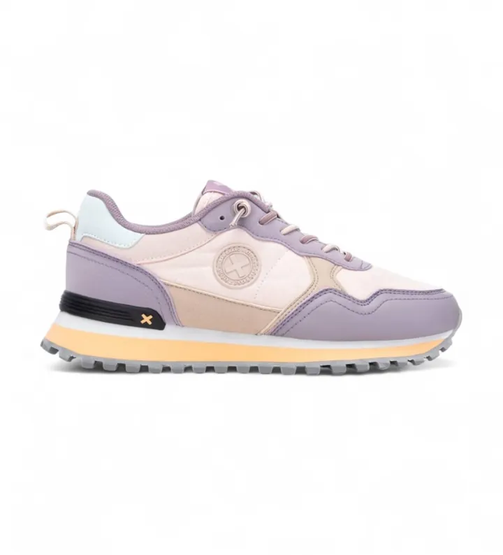 Xti para mujer. 14415606-NUDE Zapatillas 144156 lila (35), Plano, Cordones, Casual