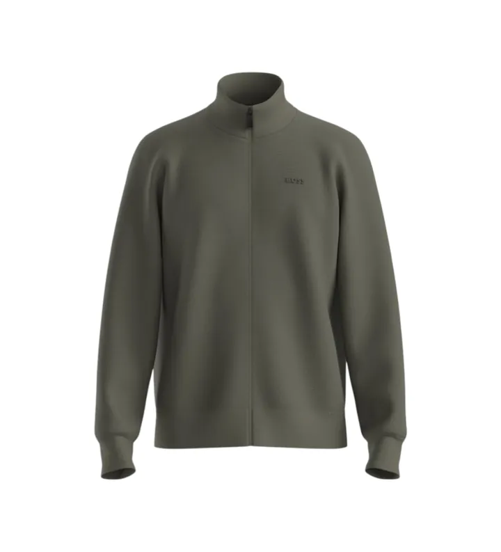 BOSS para hombre. 50555496 Sudadera Skaz verde (M), Casual, Algodón