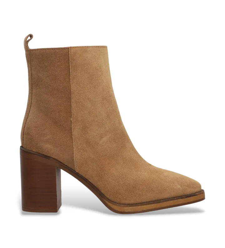 Alpe para mujer. 522111 Botines de Piel Camden marrón (41), 5 a 8cm, Cremallera, Casual