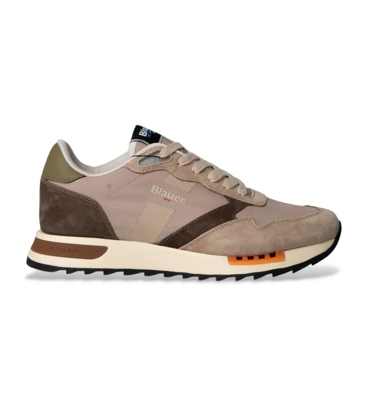 Blauer para hombre. S6RYDER01 Zapatillas Ryder01 marrón (42), Plano, Cordones, Casual