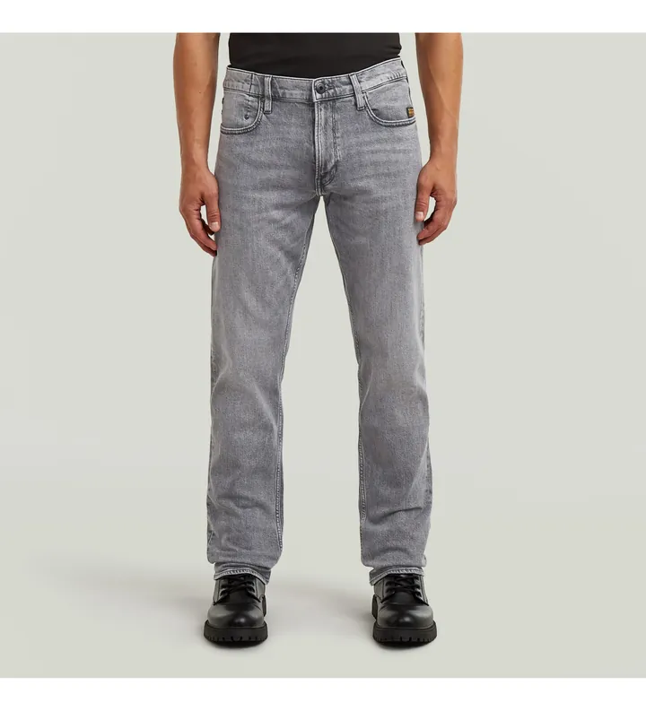 G-Star para hombre. D23692-D931-G324 Jeans Mosa Straight gris (29/32), Casual, Algodón, Denim