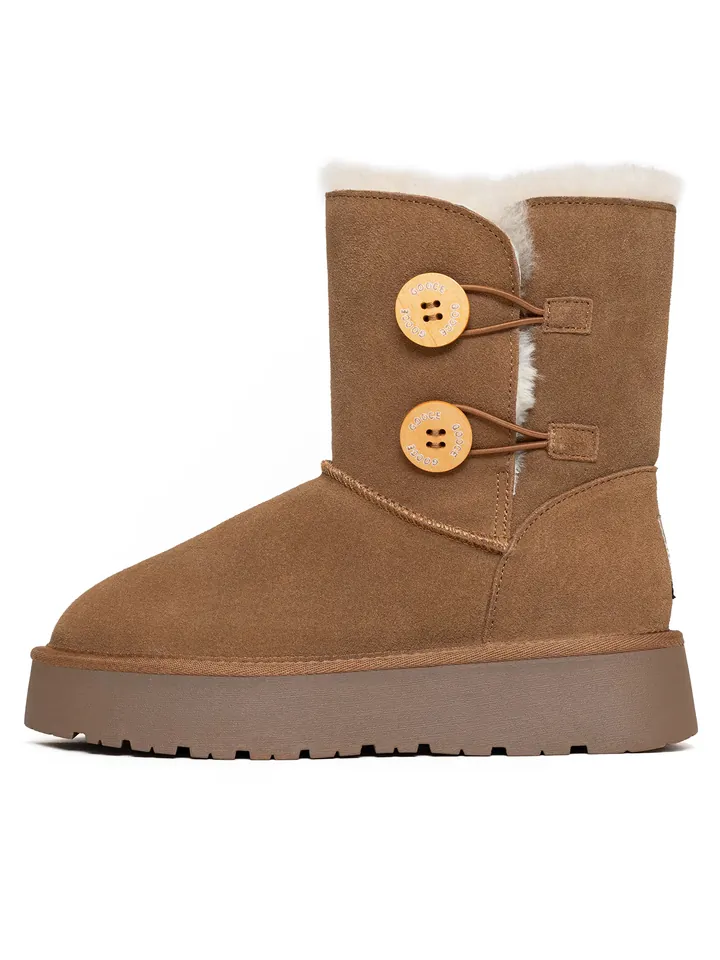 Gooce Botas 'HUBBARD' marrón / marrón castaño