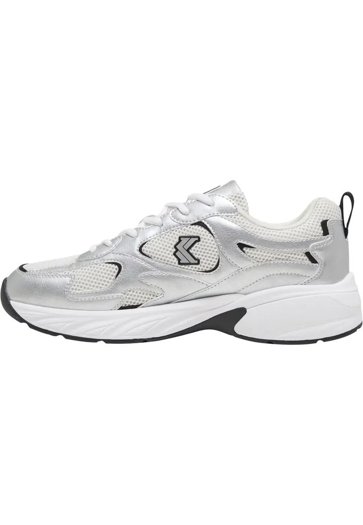 Karl Kani Zapatillas deportivas bajas 'Prime Runner 2' negro / plata / blanco