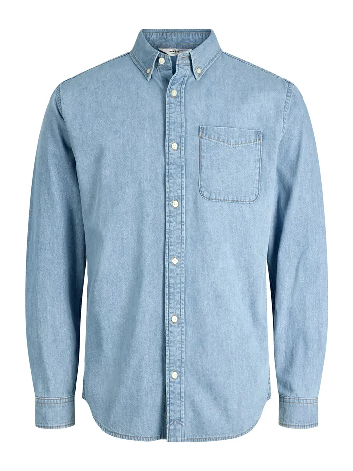 JACK & JONES Camisa 'JJEBROOK' azul