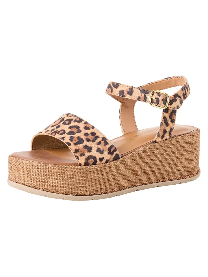 Tamaris Sandalias  beige / marrón / negro