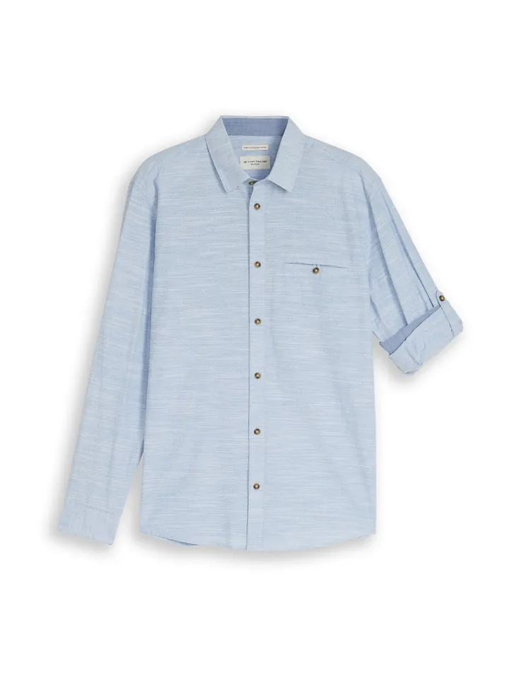 TOM TAILOR Camisa  azul claro