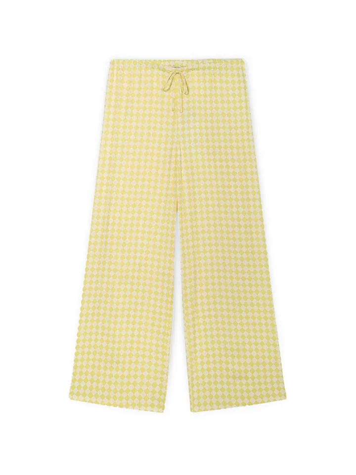 Trussardi Pantalón  amarillo