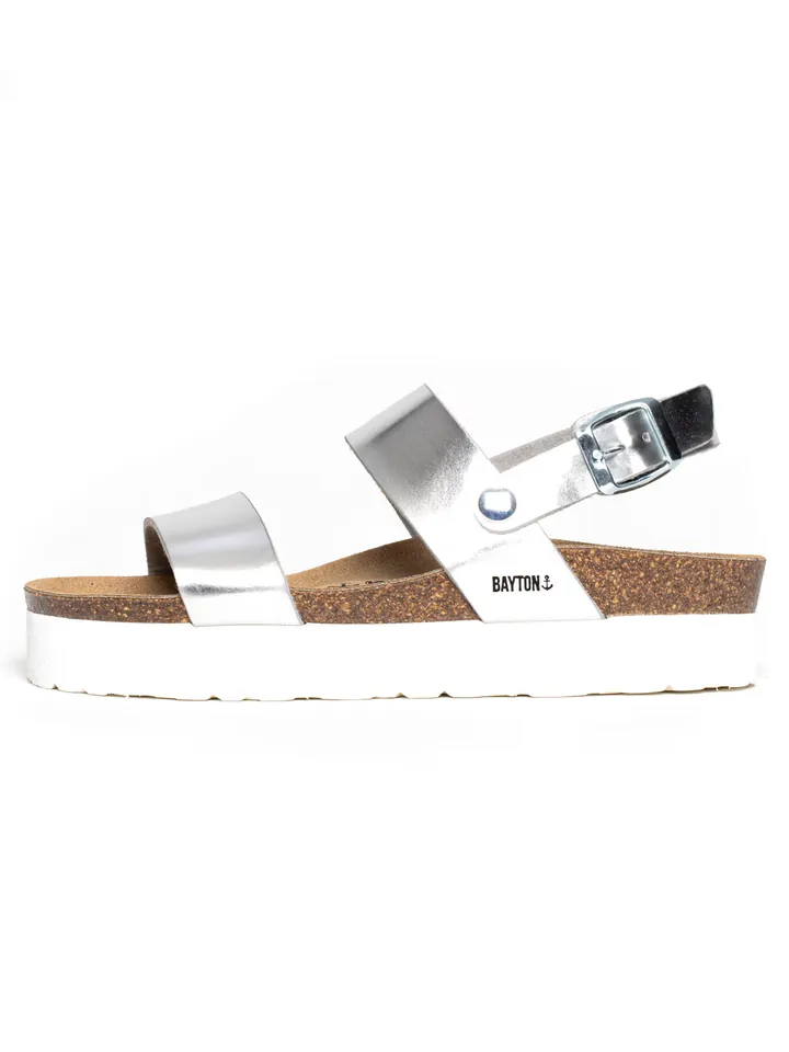 Bayton Sandalias 'Gladstone' plata