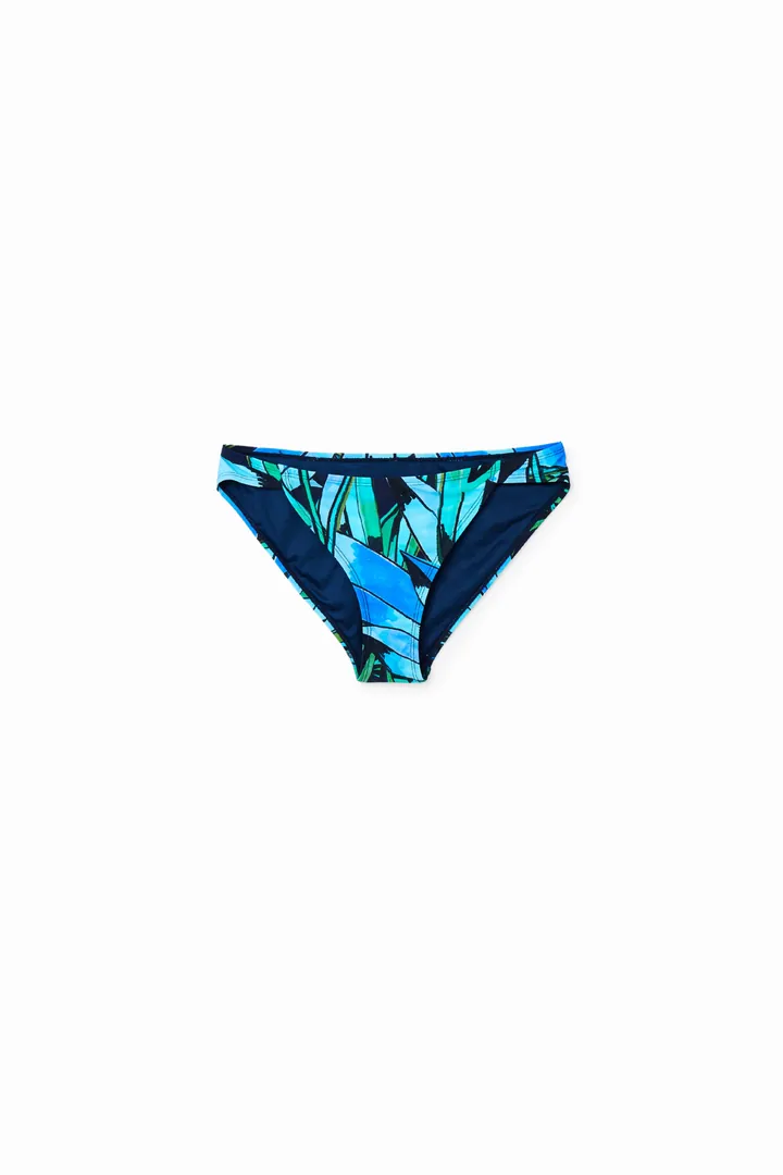 Desigual, Braguita bikini tropical, Azul, XL