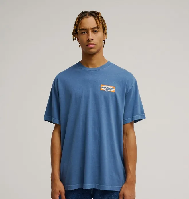 DC Tow Job - Camiseta de manga corta Azul Hombre