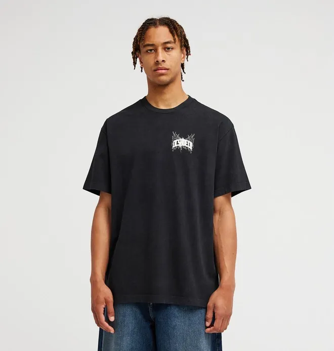 DC Wide Open - Camiseta de manga corta Negro Hombre