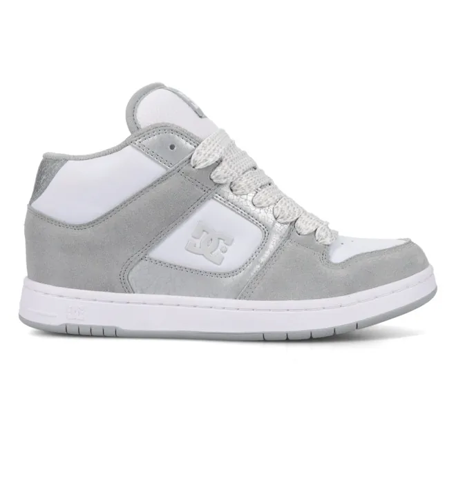 Manteca 4 Mid - Zapatos de piel de media caña Gris mujer