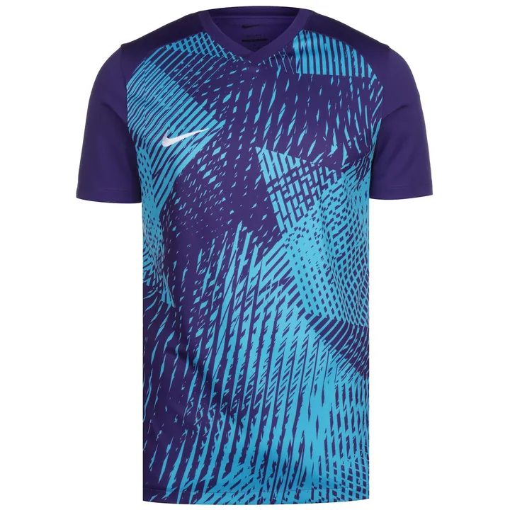 NIKE Camiseta de fútbol 'Precision VI' azul cielo / lila oscuro / blanco