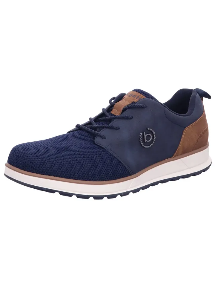 bugatti Zapatillas deportivas bajas 'Sneaker Low Herren 331AFB016900 4100 Kunststoff (Synthetik) in blau' azul