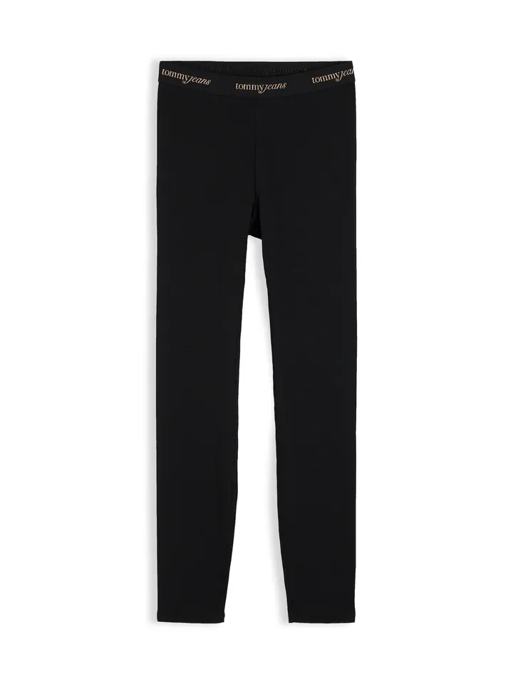 Tommy Jeans Leggings oro / negro