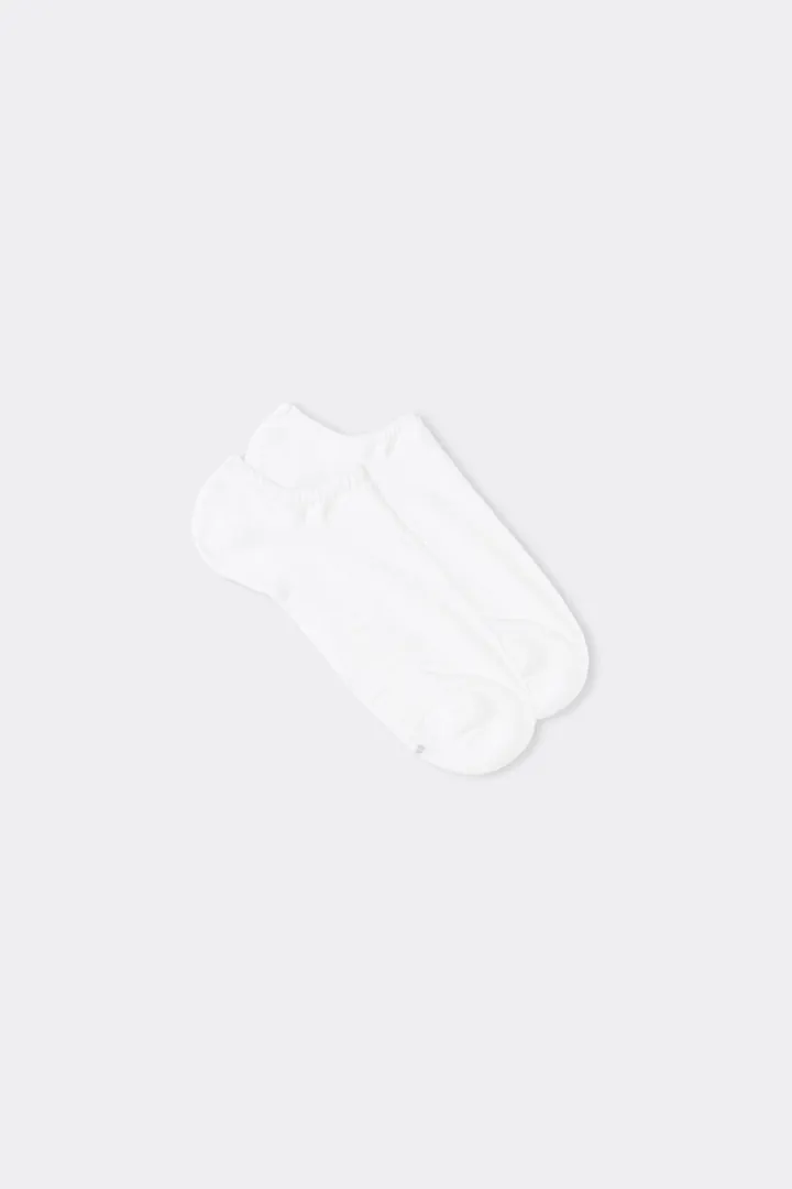 Intimissimi Calcetines tobilleros de algodón Hombre Azul Tamaño 37-39