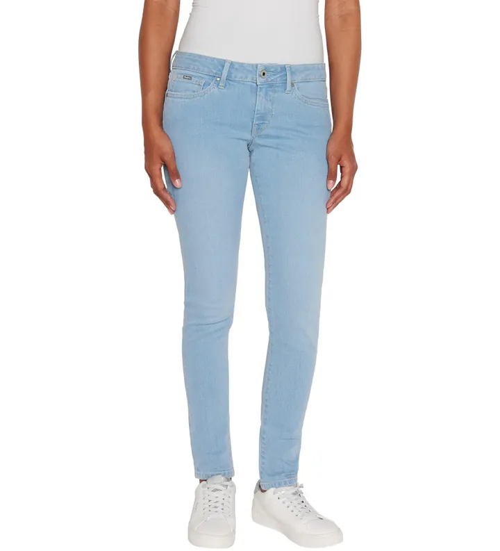 Pepe Jeans para mujer. PL204583PF2 Jeans Skinny azul (25/30), Casual, Algodón, Denim, Sostenible