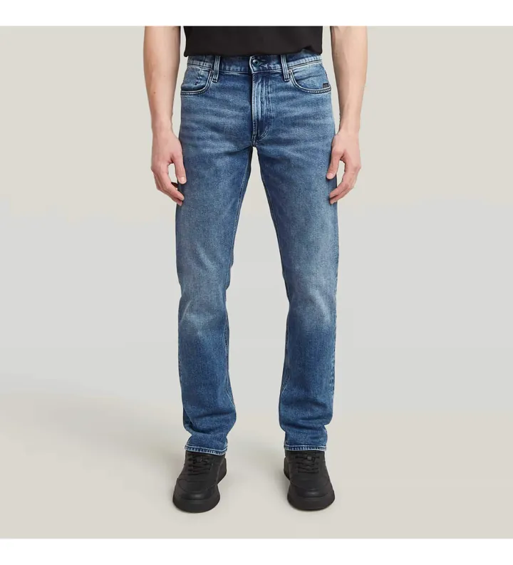 G-Star para hombre. D23692-C052-C606 Jeans Mosa Straight azul (30/32), Casual, Algodón Orgánico, Sostenible
