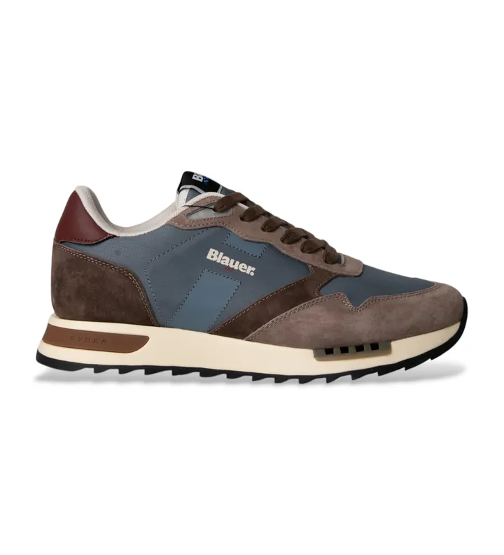Blauer para hombre. S6RYDER01 Zapatillas Ryder01 azul (41), Plano, Cordones, Casual