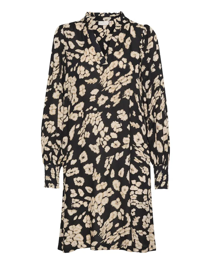 Kaffe Vestido 'Beathe' beige / ecru / negro