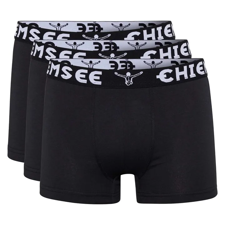 CHIEMSEE Calzoncillo boxer negro / blanco