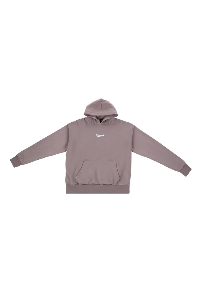 Dropsize Sudadera moca / blanco