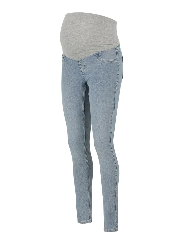 MAMALICIOUS Vaquero 'MLOslo'  azul denim / gris moteado
