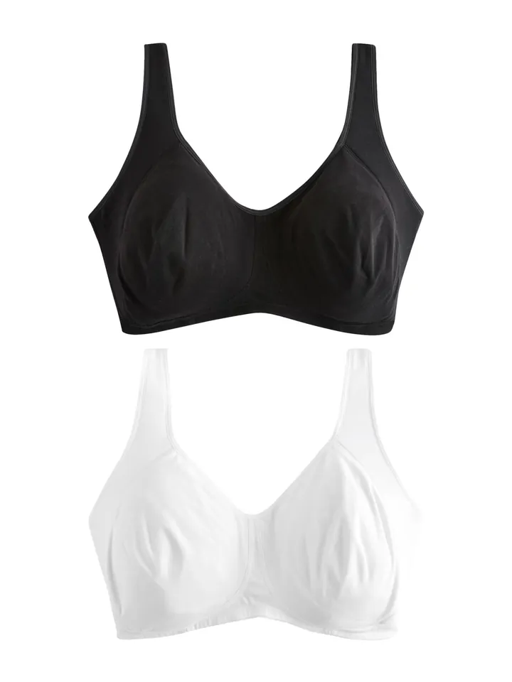 Next Sujetador negro / blanco