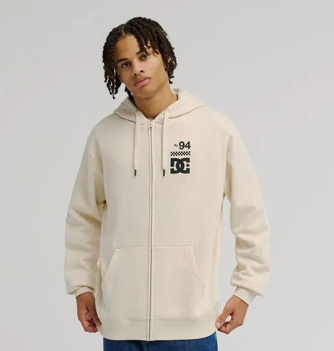 DC Chopper - Sudadera con capucha y cremallera Beige Hombre