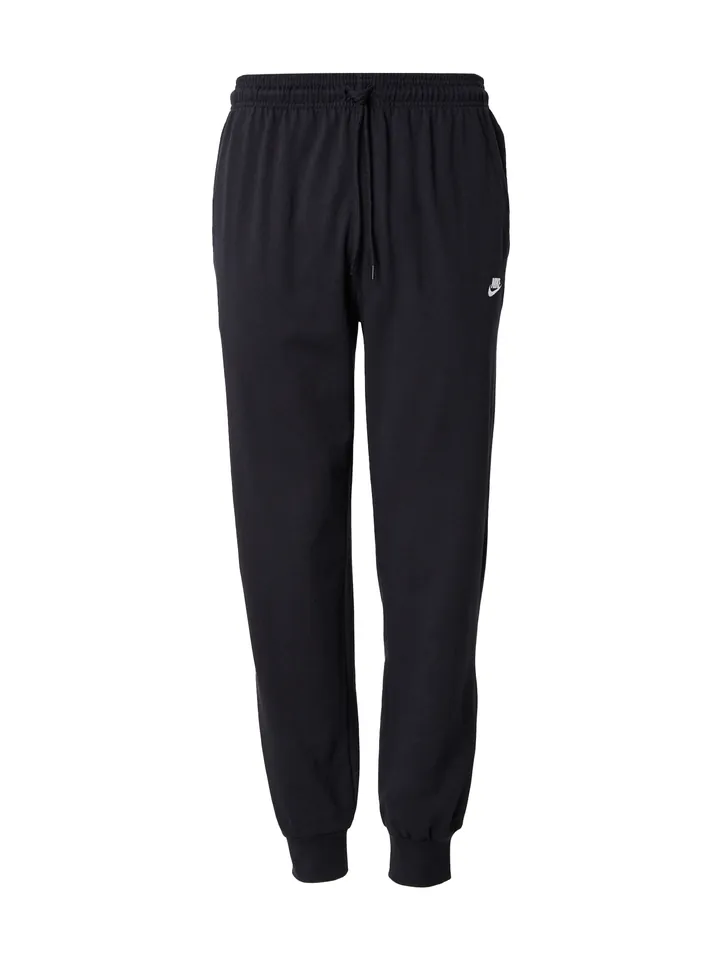 Nike Sportswear Pantalón 'CLUB'  negro / blanco