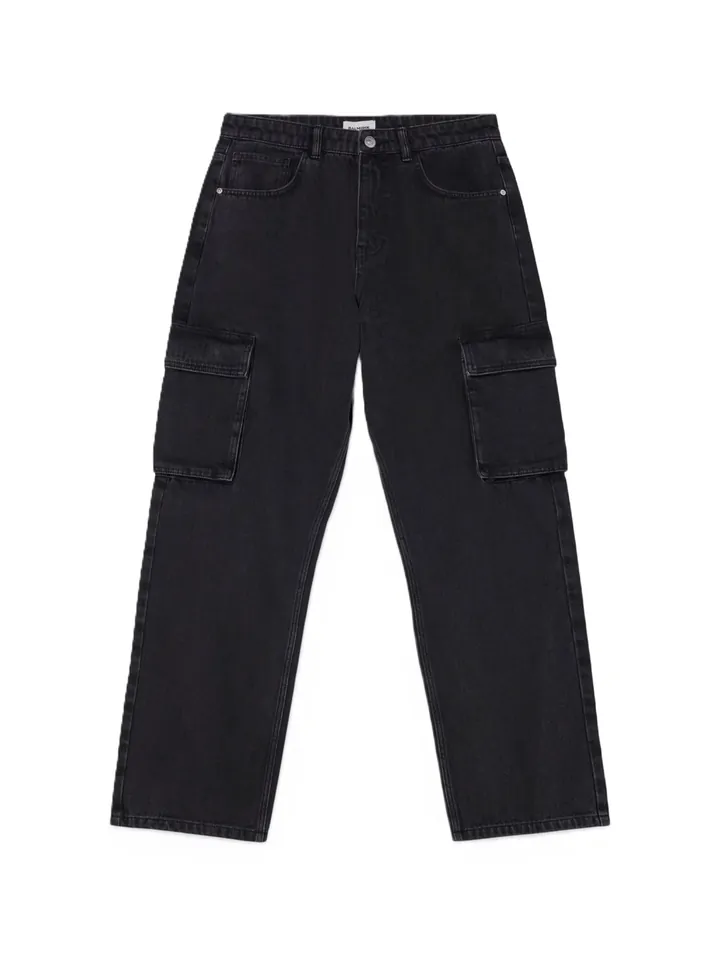 BALMOHK Pantalón vaquero cargo 'LUIS' negro