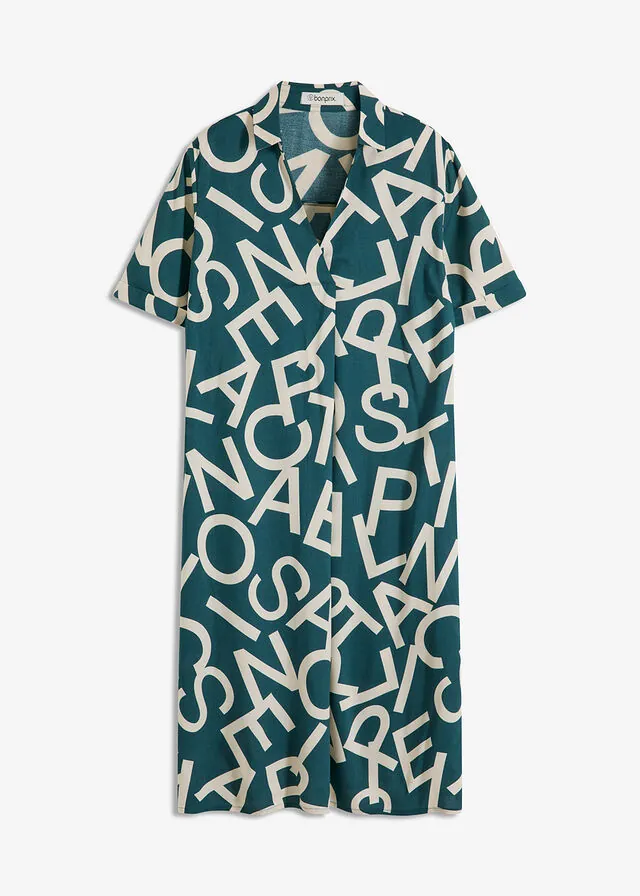 Vestido de viscosa fluida