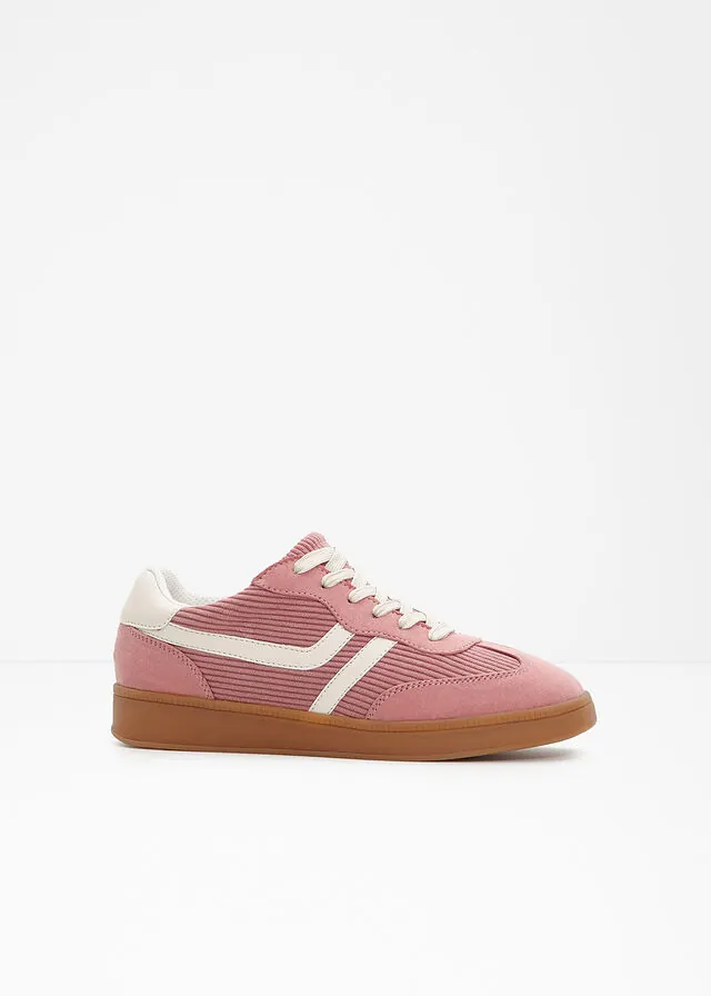 Zapatillas deportivas con detalles de pana