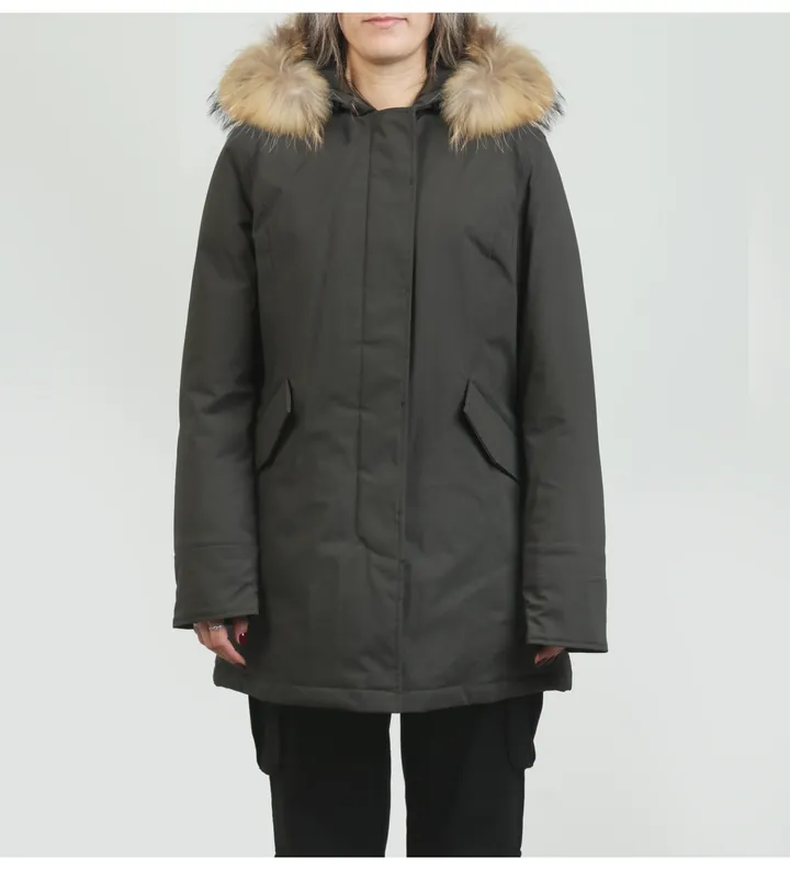 Canadian Classics para mujer. CN.GCM101-W Abrigo Fundy Bay 2.0 verde (L), Casual, Poliéster