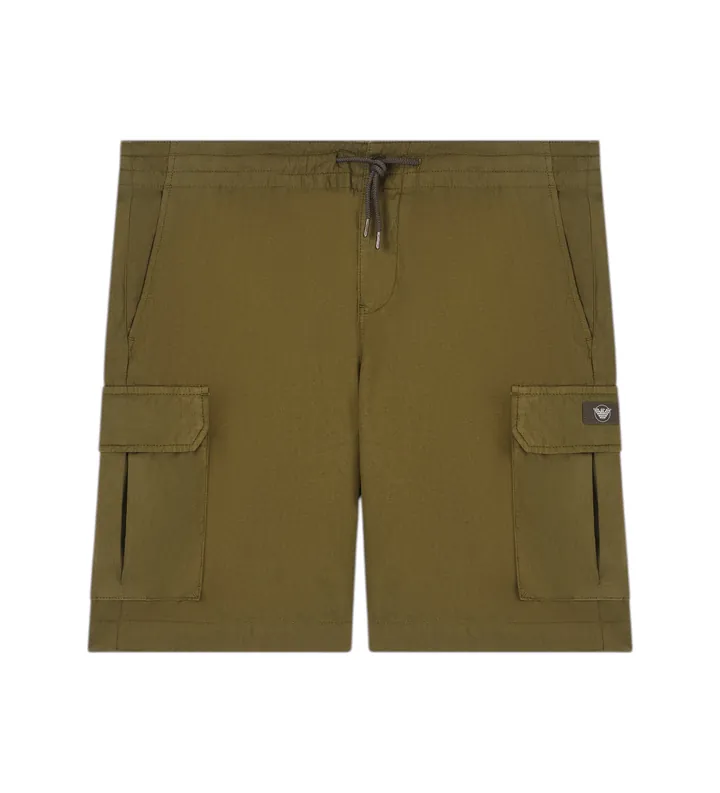 Emporio Armani para hombre. EM000592_AF20428 Bermudas Man verde (L), Casual, Algodón