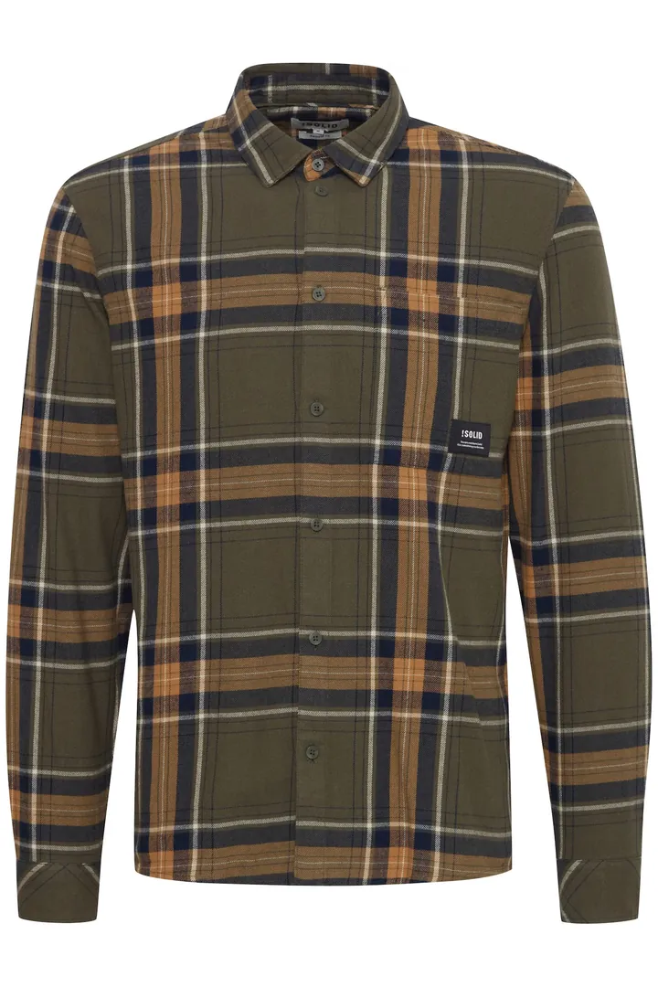 !Solid Camisa 'Brandt'  verde