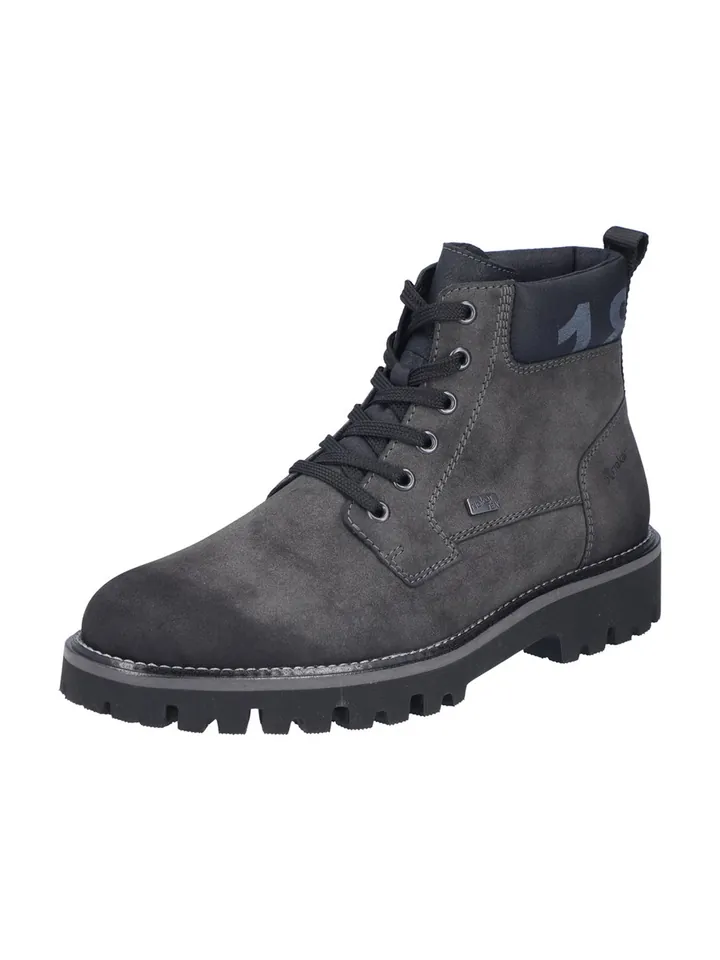 Rieker Botas con cordones grafito