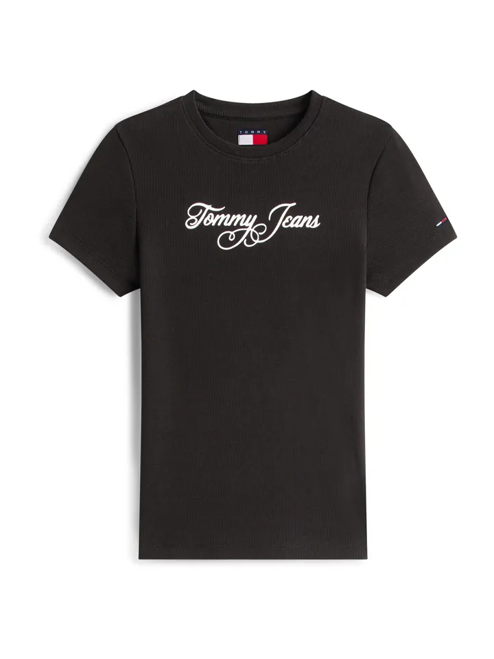 Tommy Jeans Camiseta 'ESS' navy / rojo / negro / blanco