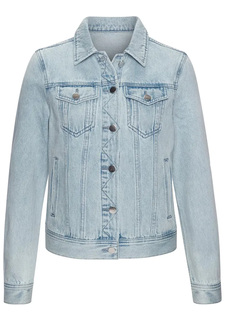 LASCANA Chaqueta de entretiempo azul claro