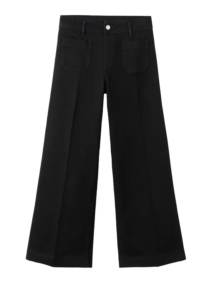 MANGO Vaquero 'JESSIE'  negro denim