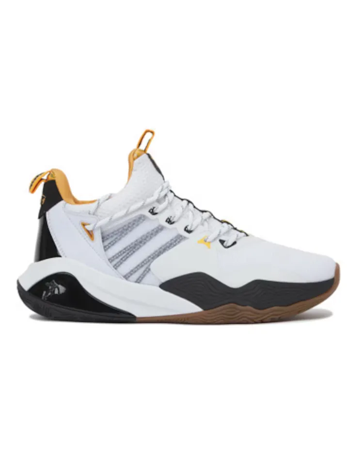 AND1 Zapatillas deportivas bajas 'Angriff 3.0'  ecru / gris / naranja