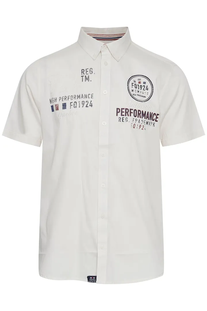 FQ1924 Camisa 'Rontus'  mezcla de colores / blanco