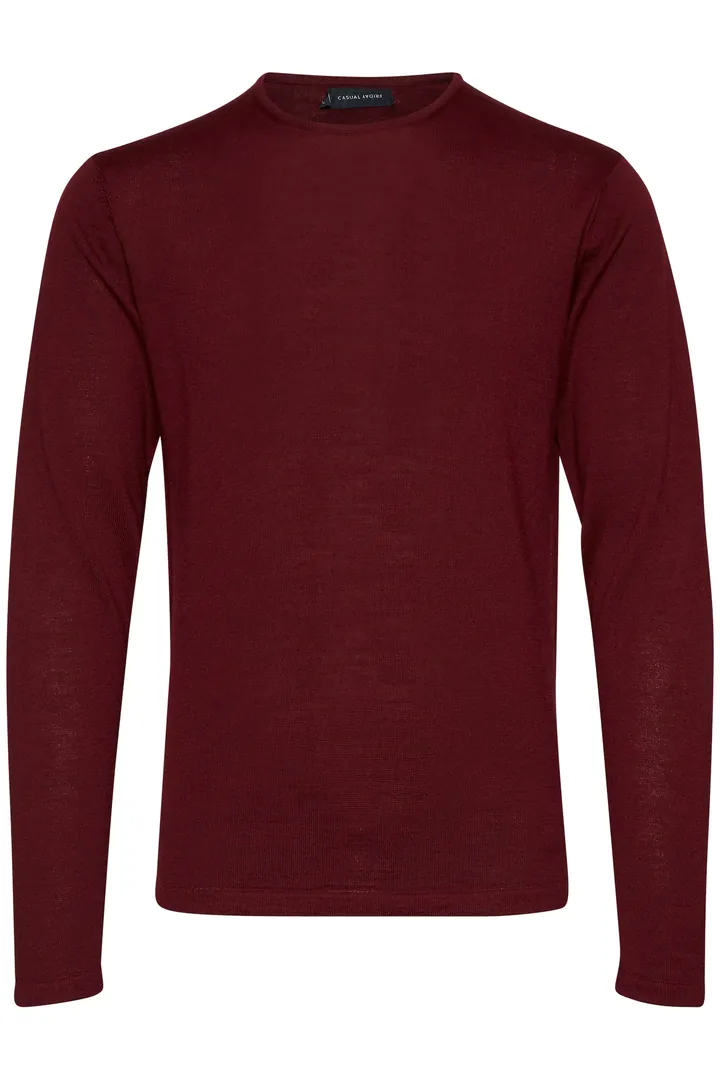 Casual Friday Jersey 'Kent' rojo moteado