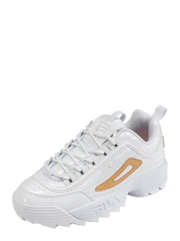 FILA Zapatillas deportivas bajas 'DISRUPTOR' oro / blanco