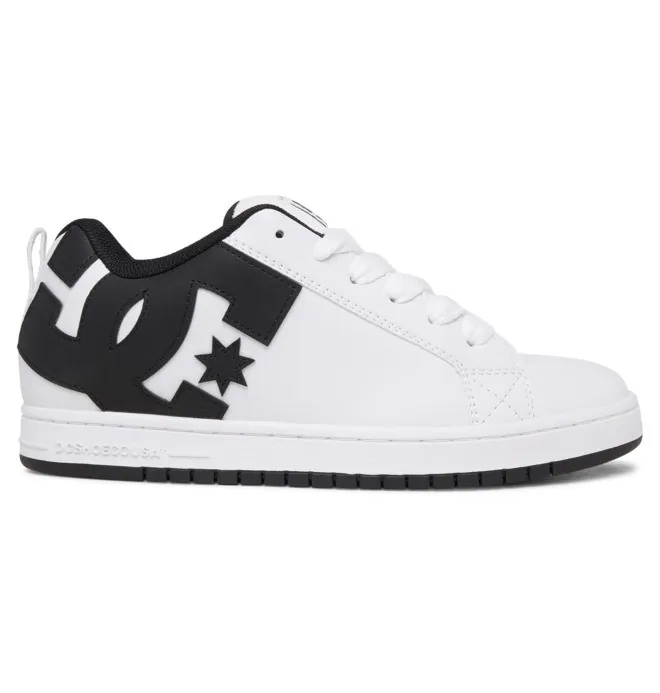 Court Graffik - Zapatillas de piel Blanco Hombre